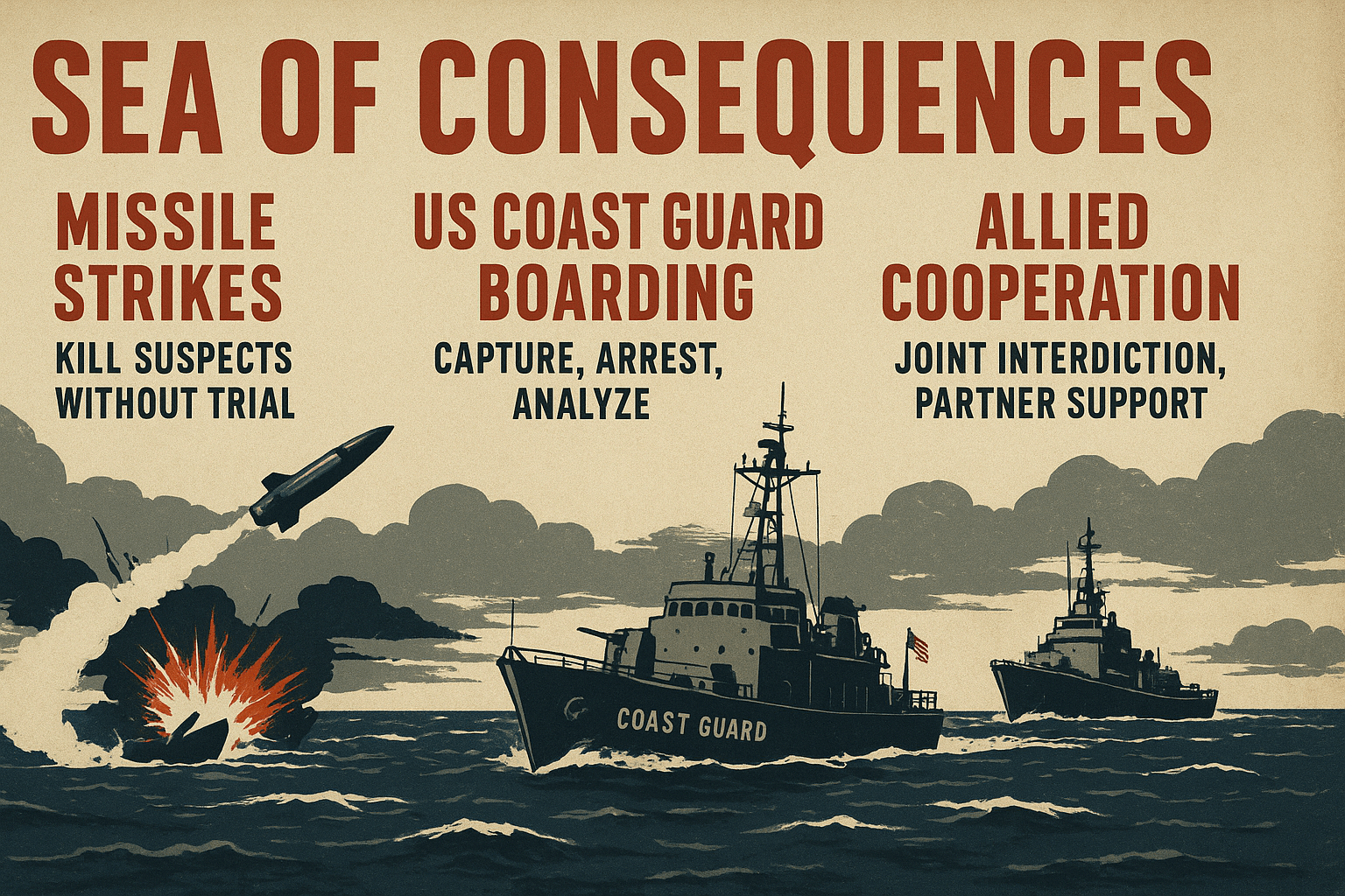 ISSUE #16: Sea of Consequences — The Cost, Law, and Morality of Striking Suspected&nbsp;Narco-Boats
